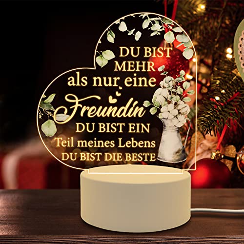 Illusion Lampe Ich Liebe Dich Geschenke Für Männer,Valentinstag Lampe Für Sie,Herz Lampe 16 Farben Geburtstag Muttertag,Jahresta Geschenk für ihn Sie Männer Frauen[Energieklasse G] von AIRUEEK