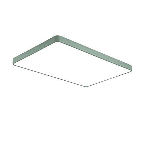 AIRUI Macaron Deckenleuchte LED Ultra Thin Flächenleuchte Modern Unterputz Deckenlampe Für Kinderzimmer Schlafzimmer Wohnzimmer Küche,Green+WhiteLight-60 * 40cm+36W AIRUI Macaron Deckenleuchte LED Ultra Thin Flächenleuchte Modern Unterputz Deckenlampe Für Kinderzimmer Schlafzimmer Wohnzimmer Küche,Green+WhiteLight-60 * 40cm+36W von AIRUI