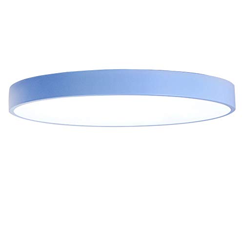 AIRUI Macaron Rund Deckenleuchte Kinderzimmer Modern LED-Lampe Für Jungen Mädchen Schlafzimmer Wohnzimmer Kindergarten,Blue+WhiteWarmLight-30cm AIRUI Macaron Rund Deckenleuchte Kinderzimmer Modern LED-Lampe Für Jungen Mädchen Schlafzimmer Wohnzimmer Kindergarten,Blue+WhiteWarmLight-30cm von AIRUI