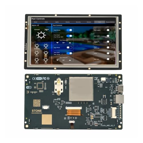 7 Verbessertes HMI Intelligent UART Serial Touch TFT-Modul-Anzeigefeld for den industriellen Einsatz von AIRUIXI