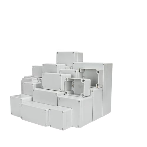 AIRUIXI Abzweigdose Anschlussdose aus ABS-Kunststoff AG Regendichte Außendose Stromgehäuse for den Außenbereich Dichtungsknopfdose(200x200x130) von AIRUIXI