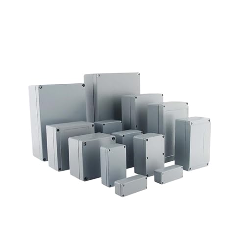 AIRUIXI Abzweigdose aus Aluminiumguss, Anschlussdose aus Metallknopf, Strombox, Drahtbox aus Aluminiumlegierung, für Innen- und Außenbereich (FA64, 240 x 160 x 100 cm) von AIRUIXI
