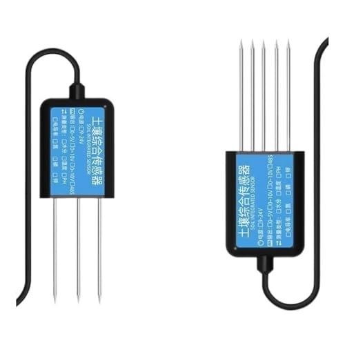 AIRUIXI bodentester 1 stück Temperatur Feuchtigkeit EC PH NPK 8 in 1 fruchtbarkeit Boden Sensor RS485 modbus Boden Test Sensor(2IN1 H-EC) von AIRUIXI