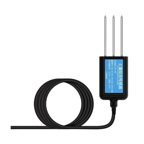AIRUIXI bodentester EC PH NPK Temperatur Luftfeuchtigkeit Fruchtbarkeit 8 in 1 Bodensensor RS485 Modbus Bodentestsensor(7IN1 NPK-T-H-PH-Fertility) von AIRUIXI
