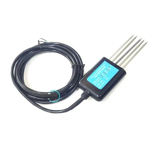 AIRUIXI bodentester NPK Temperatur Feuchtigkeit EC PH 7 in 1 Bodensensor RS485 Modbus Bodentestsensor Landwirtschaftsmessung Bodenfeuchtigkeitssensor(RS485 NPK-EC) von AIRUIXI