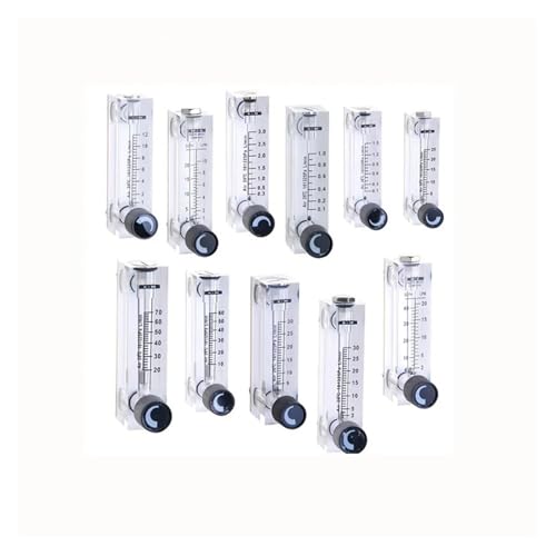 AIRUIXI durchflussmesser LZT-6T Panel-Typ Luftmengenmesser Rotameter 0,1-0,8 0,1-1,0 0,3-3 0,5-8 1-5 1-10 2-20 4-40 5-50 6-60L/min(0.1-0.8L per min) von AIRUIXI