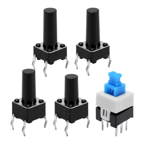 AIRUIXI mikroschalter 180 STÜCKE 10 Typ 6 * 6 Licht Micro Touch Schalter Set Druckknopfschalter Kit Sortiment Set DIY Werkzeug Zubehör 6x6 Tasten Takt EIN/AUS AIRUIXI mikroschalter 180 STÜCKE 10 Typ 6 * 6 Licht Micro Touch Schalter Set Druckknopfschalter Kit Sortiment Set DIY Werkzeug Zubehör 6x6 Tasten Takt EIN/AUS von AIRUIXI