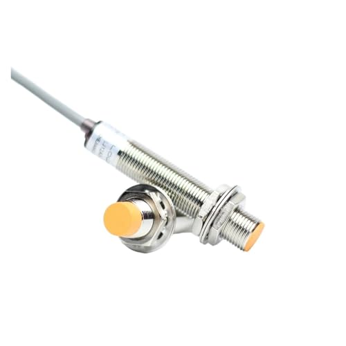 AIRUIXI näherungssensoren 1 stücke M8 M12 M18 30 Ansatz Sensor Induktive Proximity Sensor Schalter DC 12V AC 110V NO NC NPN PNP Erkennung Metall Schalter 1,2 m Linie(LJ18A3-8,DC 2-Wire NC) von AIRUIXI