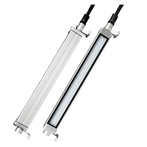 Drehmaschine Arbeitslicht 24V/220V LED Fräsen CNC Maschine Werkzeug Licht IP67 Werkstatt Arbeiten Lange Drehmaschine lampe(110V-220V,6W Length 280mm) von AIRUIXI