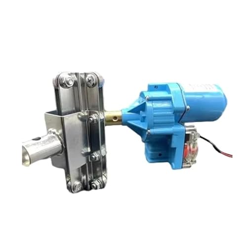 Gewächshausbelüftung DC 24 V Automatische elektrische Folienrolle Gewächshaus-Rollmaschine Motorisiertes Folienrollgerät for die Gewächshausautomation(Set 2 100W) von AIRUIXI