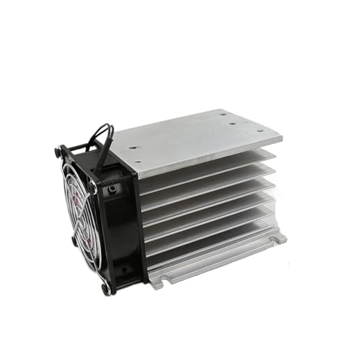 Halbleiterrelais DA Dreiphasiges Halbleiterrelais 25A 40A 60A 80A 100A 120A 150A 200A DC ZU AC 3-phasiges SSR 3-32V DC-Steuerung 24-480V AC(H110 with Fan 220V) von AIRUIXI