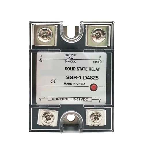 Halbleiterrelais DC-Steuerung AC Einphasen-Halbleiterrelais mit starker Entstörungsfähigkeit SSR-10DA 25DA 40DA 60DA 80DA 100DA 120DA(25DA) von AIRUIXI