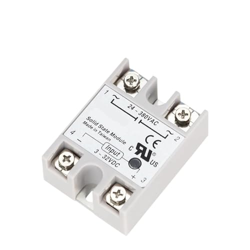 Halbleiterrelais SSR-25DA SSR-40DA SSR-40AA SSR-40DD SSR-Halbleiterrelaismodul for PID-Temperaturregelung(DA,SSR-80A) von AIRUIXI