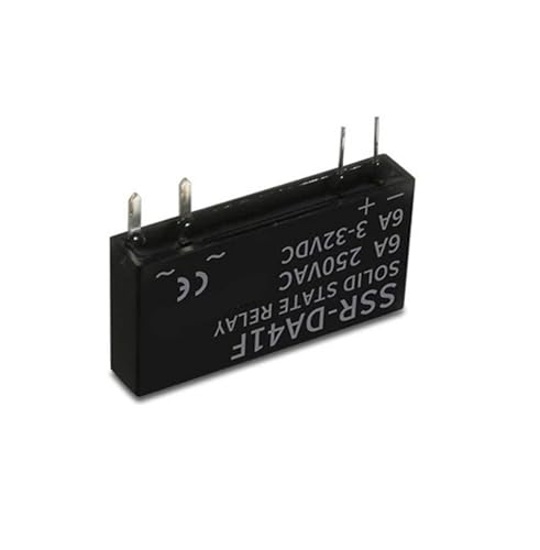 Halbleiterrelais Schlankes Relais SSR-41FDA SSR-41FDD Halbleiterrelais 6a Din-Schienenrelais DC-Steuerung AC DC-Steuerung DC(10pc,SSR-DD41F) von AIRUIXI