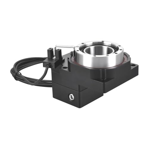 Hohler Drehantrieb Verhältnis 5:1 10:1 hohle rotierende Plattform elektrischer Drehteller-Getriebe-Untersetzungsgetriebe for 42-Rahmen-Nema17-Schrittmotor-Eingangswelle 5 mm(10:1) von AIRUIXI