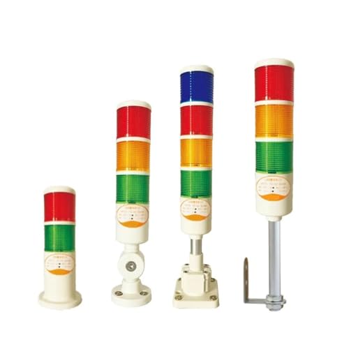 Industrielle Warnleuchten 220 V AC LED Signal Lampe Anzeige Pilot Licht CNC Maschine Arbeits Warnung TD60(3LB220V) von AIRUIXI