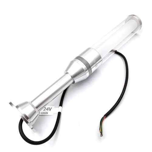Industrielle Warnleuchten 24V 220V LED Pilot Licht Metall Signal Lampe Maschine Arbeits Warnung Anzeige Licht Sinyal Lambası Zwaailamp PMAA(Always light 24V) von AIRUIXI