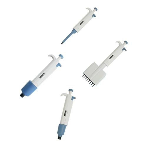 Laborpipette 0,5 µl bis 10 ml Laborpipette mit variablem Volumen Einkanal-8-Kanal-Mikropipette Manueller Dispenser(20-200uL) von AIRUIXI