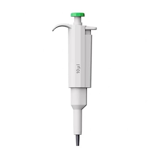Laborpipette 1 Stück Mini-Pipette mit festem Volumen, hochpräzise Einzelkanal-Mikropipette 5/10/50/100/200ul/300ul(10ul 1pcs) von AIRUIXI