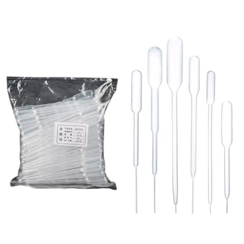 Laborpipette 1 ml 2 ml 3 ml 5 ml 100 Stücke/100 0 stücke Labor Pipette Kunststoff Einweg Abgestuften Behälter Flüssigkeit Dropper(3ml,1000pcs) von AIRUIXI