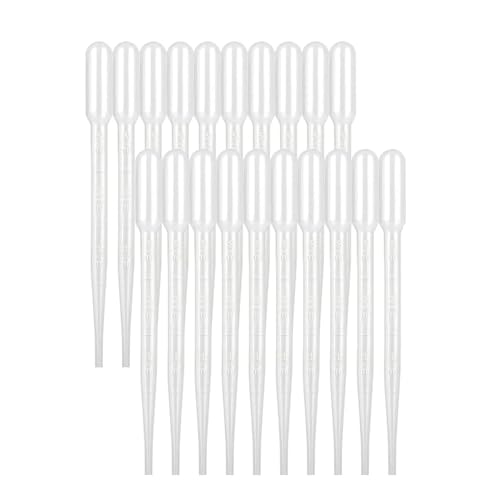 Laborpipette 100/1000 stücke Labor Pipette Kunststoff Einweg Abgestuften Behälter Flüssigkeit Dropper(2ml,100pcs) von AIRUIXI