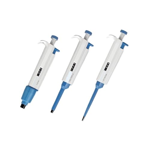 Laborpipette Ausrüstung Laborpipette Einkanalpipette Einstellbare Mikropipette for Pipettenspitzen(10-100ul) von AIRUIXI