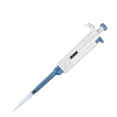 Laborpipette Einkanalpipetten mit einstellbarem Volumen, genaue und kalibrierte Mikropipette, 0,1–10 ml(10ul-100ul) von AIRUIXI