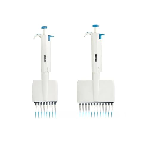 Laborpipette Laborpipette 8/12-Kanal-Pipettier-Desinfektionsmikropipette Manuelle digitale einstellbare Kunststoffpipette(12 channel 0.5-10ul) von AIRUIXI