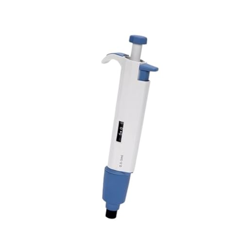Laborpipette Laborpipette Kunststoffpipetten Dropper Manuelle digitale einstellbare Mikropipette Laborgeräte mit Pipettenspitzen(1-10ML) von AIRUIXI