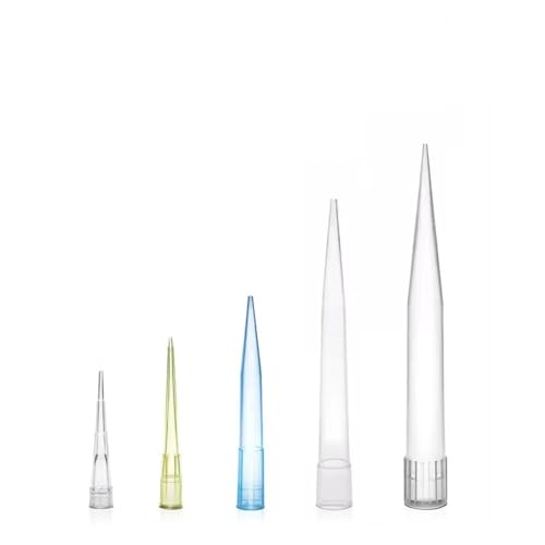 Laborpipette Laborpipettenspitzen 10 µl 200 µl 1 ml 5 ml 10 ml Mikropipetten Kunststoffpipettenspitzen(500pcs 1000ul Tips) von AIRUIXI