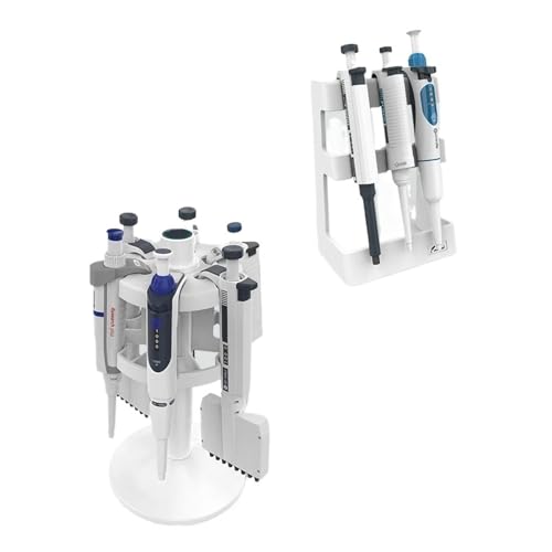 Laborpipette Laborpipettenständer, Trapezpipettenständer und runder Pipettenhalter for Platzieren von Pipetten(Trapezoid Rack) von AIRUIXI