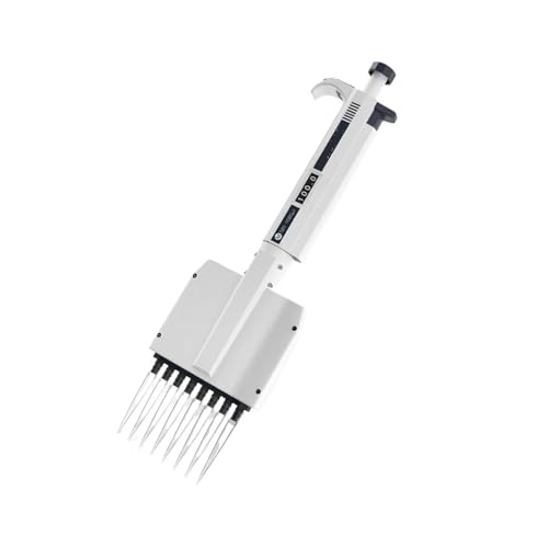 Laborpipette Mehrkanalpipette Laborgeräte Manuelle digitale einstellbare Mikropipette 8 Kanäle Pipette 12 Kanäle(8 Channels 5-50ul) von AIRUIXI