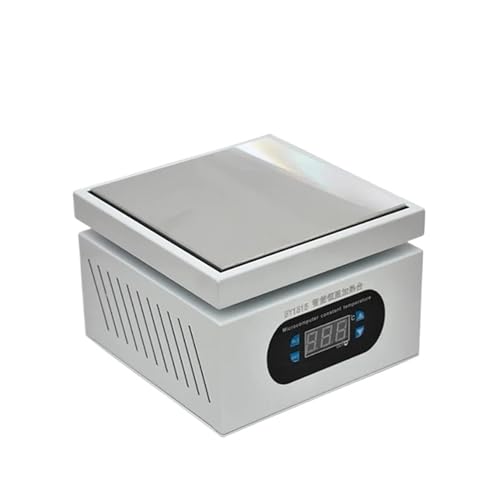 Lötstation Heizplatte 150 * 150mm Heizstation Elektronische Heizplatte Tisch Vorwärmplattform 0~400 ℃ for BGA PCB SMD Telefon LCD Touchscreen Reparatur(110V US) von AIRUIXI
