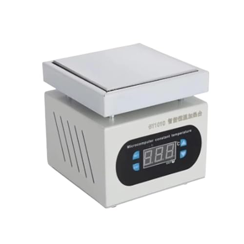 Lötstation Heizplatte 350/550/800W Einstellbare elektrische Löt-Heizplatte, Vorwärmschweißgerät Mikrocomputer Elektrische Heizplatte(350W,220V EU) von AIRUIXI