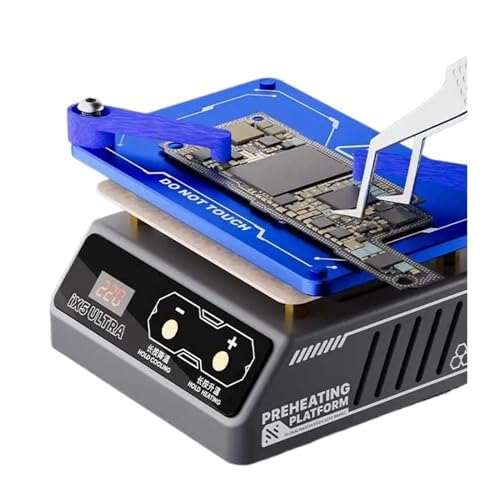 Lötstation Heizplatte Vorheizstation Schichtplattform for Motherboard Schichtung Zinn Pflanzung Kleber Entfernung Heiztisch Reparatur(IX5 ULTRA 220V) von AIRUIXI