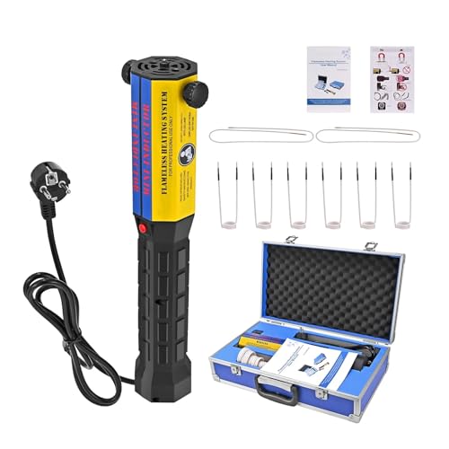 Magnetische Induktionsheizgerät 1000W magnetische Induktionsheizung flammenlos 8 Spulen Induktionsheizungs-Kits for Schraubenentferner-Reparaturwerkzeug(220V UK) von AIRUIXI
