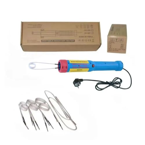 Magnetische Induktionsheizgerät 1100 W Mini-Flammenlose magnetische Induktionsheizungen 110 V/220 V Autoschraubenentferner-Reparaturwerkzeuge mit 8 Spulen(220V EU) von AIRUIXI