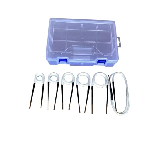 Magnetische Induktionsheizgerät 3,0 mm Kupferdraht, 1200 ° Wärmeinduktionsheizspulen-Kit for magnetische Induktionsheizung, beständig for Entfernen von rostigen Schrauben und Muttern(6-piece set) von AIRUIXI