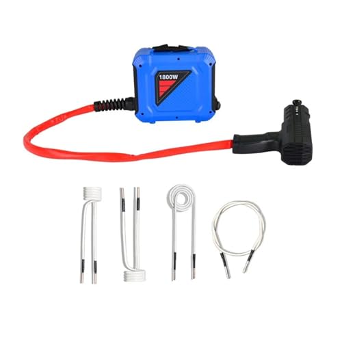 Magnetische Induktionsheizgerät Tragbarer Induktionsheizer vom Typ Split, 1800 W, 110 V/220 V, flammenlose Induktion for Werkzeuge for Entfernen von Schrauben in der Autoreparatur(Carton box,UK Plug) von AIRUIXI