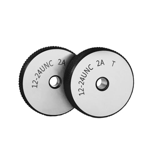 Ringlehre 1SET (1 * GO + 1 * NOGO) Nicht-Standard Feingewinde-Ringlehre Genauigkeit 2A UNC UNF UNEF UNS(3/8-18UNC 2A) von AIRUIXI