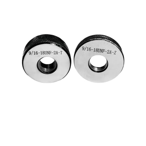 Ringlehre 1SET (1 * GO + 1 * NOGO) Nicht standardmäßiger Feingewinde-Ringlehrring, Genauigkeit 2A UNC/F/EF/S 1-1I2 1-9/16(1-9I16-8UN-2A) von AIRUIXI