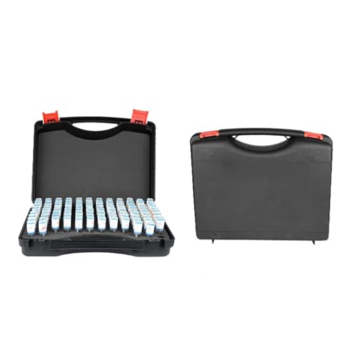 Stahlstiftlehre 1-10MM Präzisionsstahl-Stiftlehre, Schrittweite 0,01mm, glatter Messdorn, Lochlehren-Set, Stiftmesswerkzeug(2.00-3.00mm 101pcs) von AIRUIXI