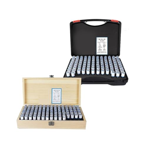Stahlstiftlehre 51 stücke 91 stücke 98 stücke 101 stücke Zylindrischen Pin gauge Glatte Plug Gauge Loch Gauge schritt Pin Gage Gauge Mess Werkzeug(1-10.00mm 91pcs) von AIRUIXI