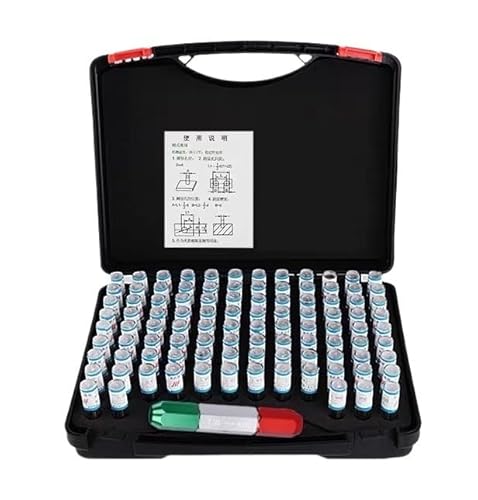 Stahlstiftlehre 51 stücke 91 stücke 98 stücke 101 stücke Zylindrischen Pin gauge Glatte Plug Gauge Loch Gauge schritt Pin Gage Gauge Mess Werkzeug(6.00-7.00mm 101pcs) von AIRUIXI