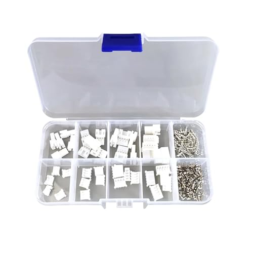 Steckverbinder-Kit 180 Stück PH-Stecker männlich und weiblich JST Antenne Docking PH2.0 2p 3p 4p 5 Pin 2,0 mm Drahtkabelanschluss for Batterieladekabel DIY Steckverbinder-Kit 180 Stück PH-Stecker männlich und weiblich JST Antenne Docking PH2.0 2p 3p 4p 5 Pin 2,0 mm Drahtkabelanschluss for Batterieladekabel DIY von AIRUIXI