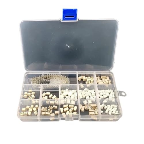 Steckverbinder-Kit 440 Stück GH1.25 2p 3p 4p 5p 1,25 mm Pitch Terminal Kit/Gehäuse/SMD Pin Header Connector Drahtadapter GH Kits von AIRUIXI