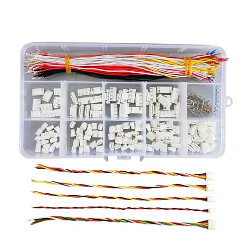 Steckverbinder-Kit GH 1,25 mm vorgecrimpte Kabel und GH1.25-Anschlüsse for Pixhawk 4 Pixhawk 6C Silikon 15 cm Drahtteile Steckverbinder-Kit GH 1,25 mm vorgecrimpte Kabel und GH1.25-Anschlüsse for Pixhawk 4 Pixhawk 6C Silikon 15 cm Drahtteile von AIRUIXI