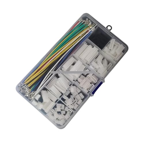Steckverbinder-Kit XH 2,54 mm Anschlusssatz mit an beiden Enden vorgecrimptem Silikonkabeldraht 2/3/4/5/6/7/8/9/10 Pin-Gehäuse JST-Adapterkabel Steckverbinder-Kit XH 2,54 mm Anschlusssatz mit an beiden Enden vorgecrimptem Silikonkabeldraht 2/3/4/5/6/7/8/9/10 Pin-Gehäuse JST-Adapterkabel von AIRUIXI