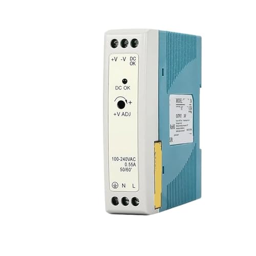hutschienen-netzteil 10W 20W DIN-Schienen-Schaltnetzteil 5V 12V 24V 110V/220v AC zu DC Industrieller Stabilisator-Transformator(12V_10W) von AIRUIXI