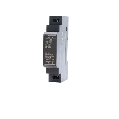 hutschienen-netzteil DIN-Schienen-Schaltnetzteil SMPS 100-240VAC 140-340VDC HDR-15W 30W 60W 100W Spannung 5V 12V 24V 48V Strom 0-7,1A(HDR-15,12V) von AIRUIXI